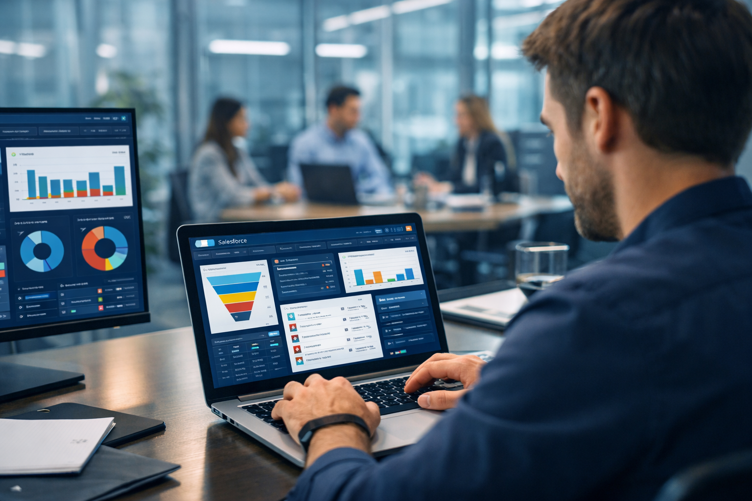 Salesforce Admin daily job responsibilities 2026 real work office CRM dashboard management